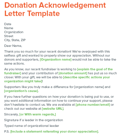 20 Engaging Donation Thank You Letters Ideas to Try