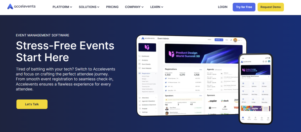 accelevants website for silent auction software