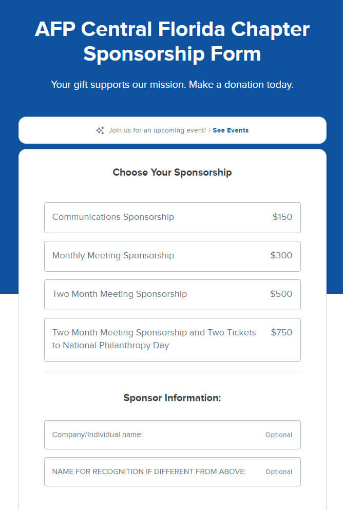 How To Make Purchasing Nonprofit Sponsorships Easy - Fundraising Blog ...