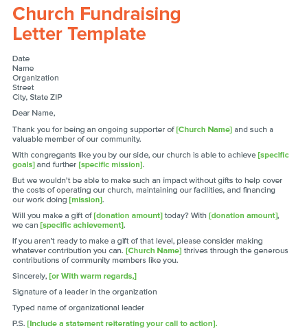 Fundraising Letters: The Ultimate Guide [Free Templates] - Fundraising ...