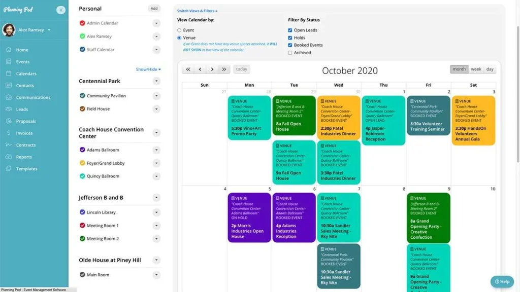 planning pod event management logo or screenshot nonprofit tools and software