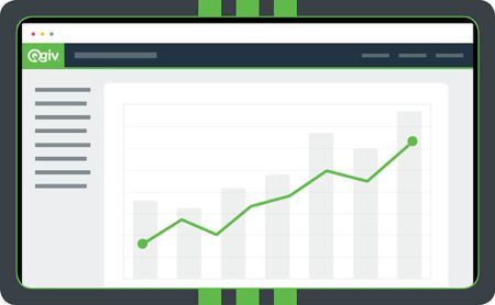 An image representing using Qgiv to monitor donation page success